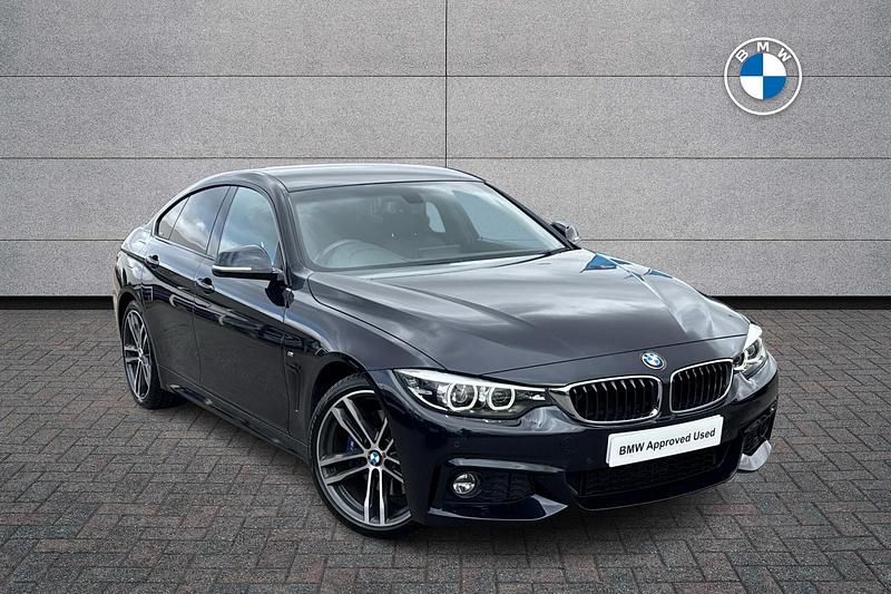 Black Used 2019 BMW 420 Gran Coupé M Sport Coupe | £17,490 (Fair price) - Image 1/4