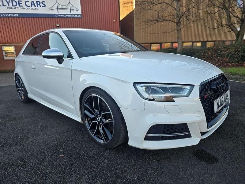 White Used 2016 Audi S3 Sportback Hatchback | £15,995 (Good price) - Image 1/4