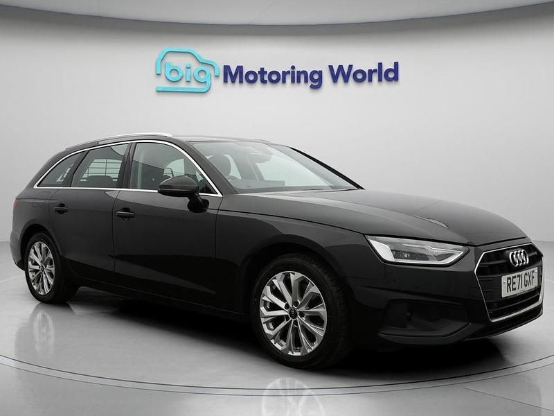 Black Used 2021 Audi A4 Estate | £17,000 (Good price) - Image 1/4