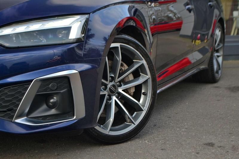 Used Audi A5 S-Line 245 HP (180 kW) 2021 Blue Coupe