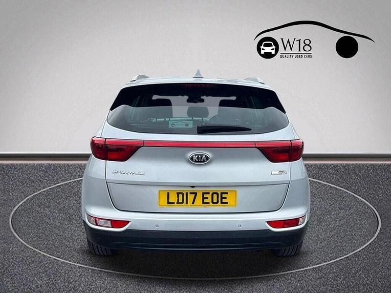 Used Kia Sportage 114 HP (83 kW) 2017 Silver SUV