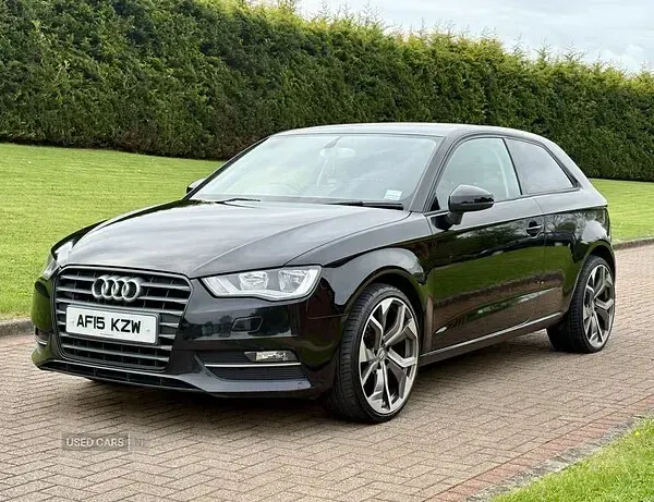 Used Audi A3 110 HP (80 kW) 2015 Black Hatchback