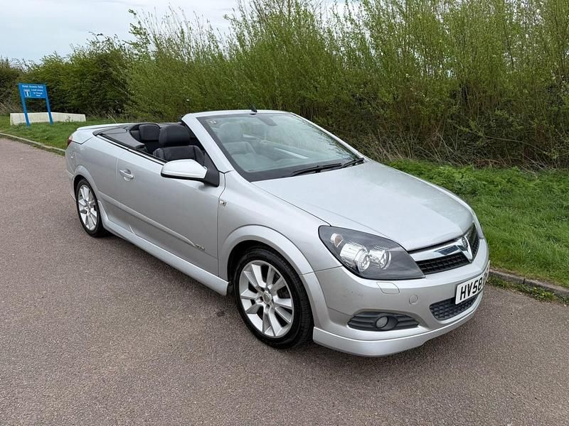 Used Vauxhall Astra Cabriolet Design Edition 2008 Silver Cabriolet