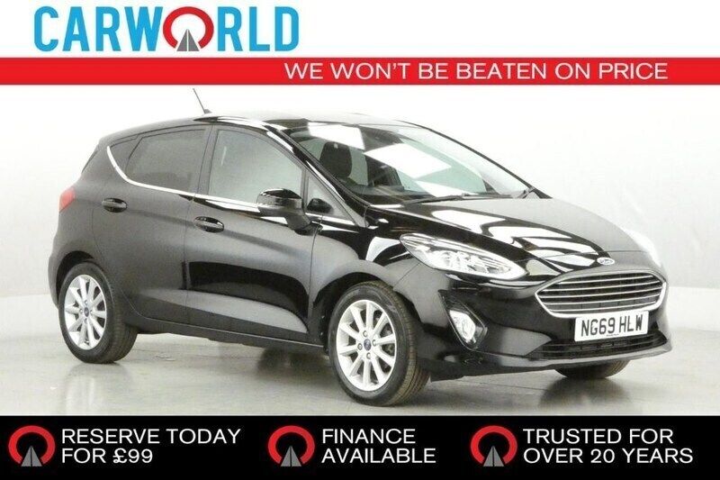 Black Used 2020 Ford Fiesta Titanium Hatchback | £12,990 (Good price) - Image 1/3