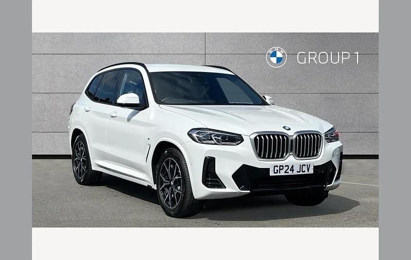 Used BMW X3 M Sport 187 HP (137 kW) 2024 White SUV