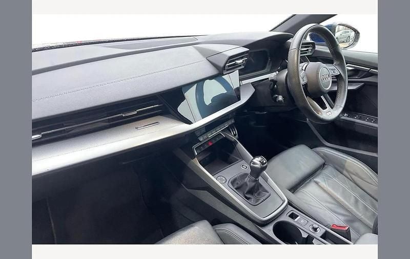 Used Audi A3 S-Line 110 HP (80 kW) 2023 Blue Hatchback