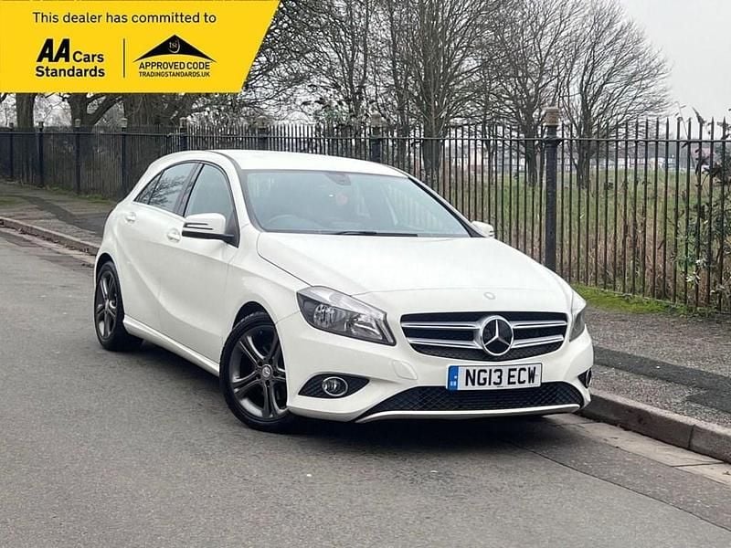 White Used 2013 Mercedes A200 Hatchback | £7,195 (Good price) - Image 1/4