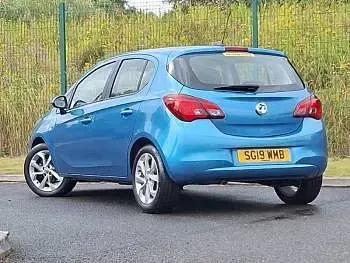 Used Vauxhall Corsa 75 HP (55 kW) 2019 Blue Hatchback