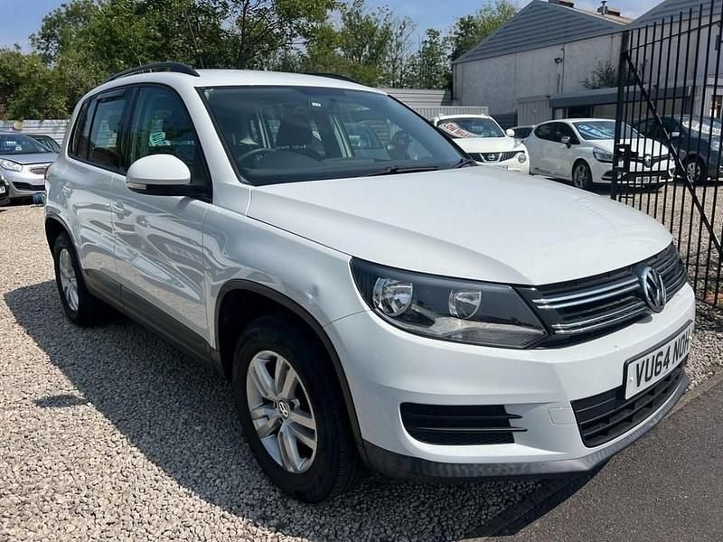 White Used 2014 VW Tiguan S SUV | £9,000 (A bit pricey) - Image 1/4