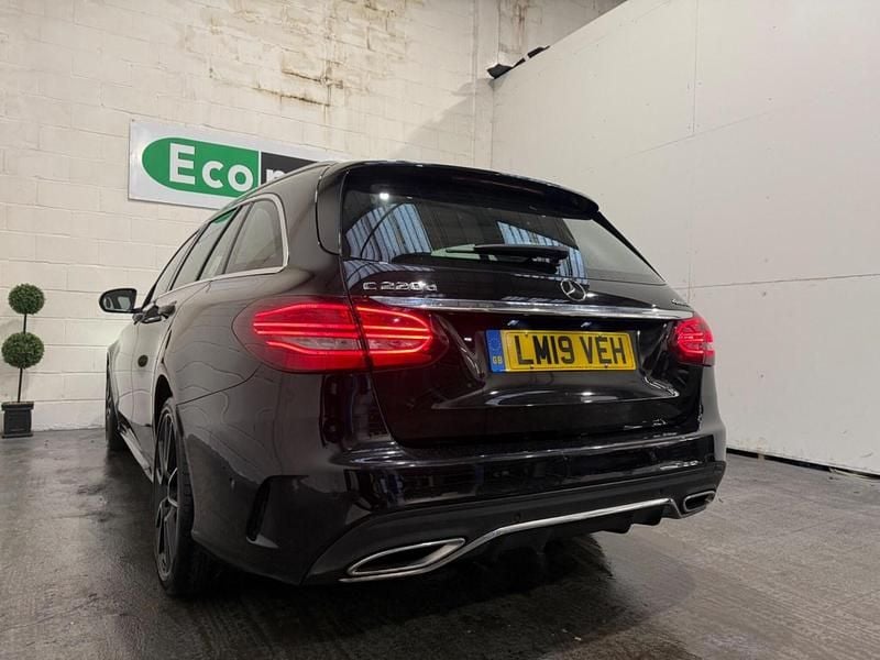 Used Mercedes C220 AMG Line Premium 2019 Black Estate
