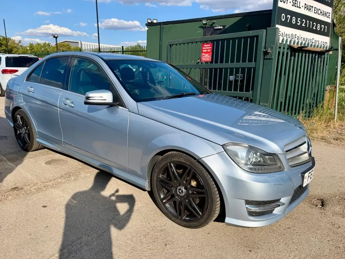 Used Mercedes C180 AMG 2013 Silver Sedan