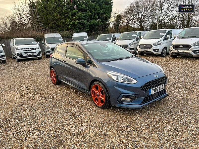 Used Ford Fiesta Sport 2019 Blue Van