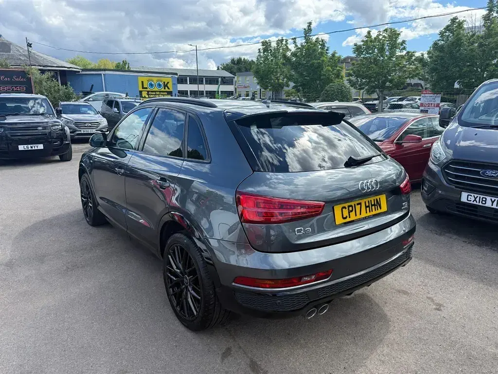 Used Audi Q3 Black Edition 150 HP (110 kW) 2017 Grey SUV