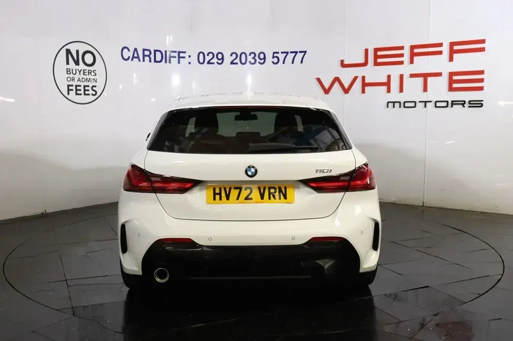 Used BMW 118 M Sport 136 HP (100 kW) 2022 White Hatchback