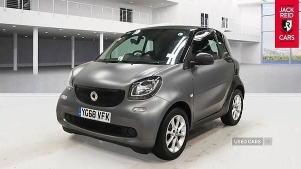 Black Used 2018 Smart ForTwo Coupé Passion Coupe | £5,650 (Fair price) - Image 1/4