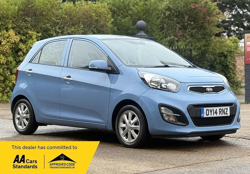 Blue Used 2014 Kia Picanto 2 Hatchback | £2,990 (Fair price) - Image 1/2
