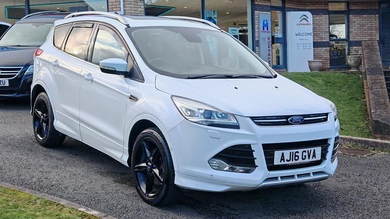Used Ford Kuga Titanium X 150 HP (110 kW) 2016 White SUV