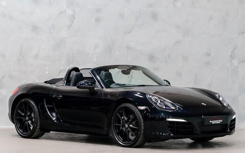 Begagnad Porsche Boxster 265 HK (194 kW) 2014 Svart Cab
