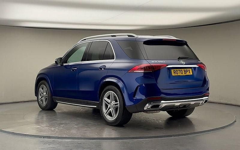 Used Mercedes GLE350 AMG line 272 HP (200 kW) 2019 Brilliant blue SUV