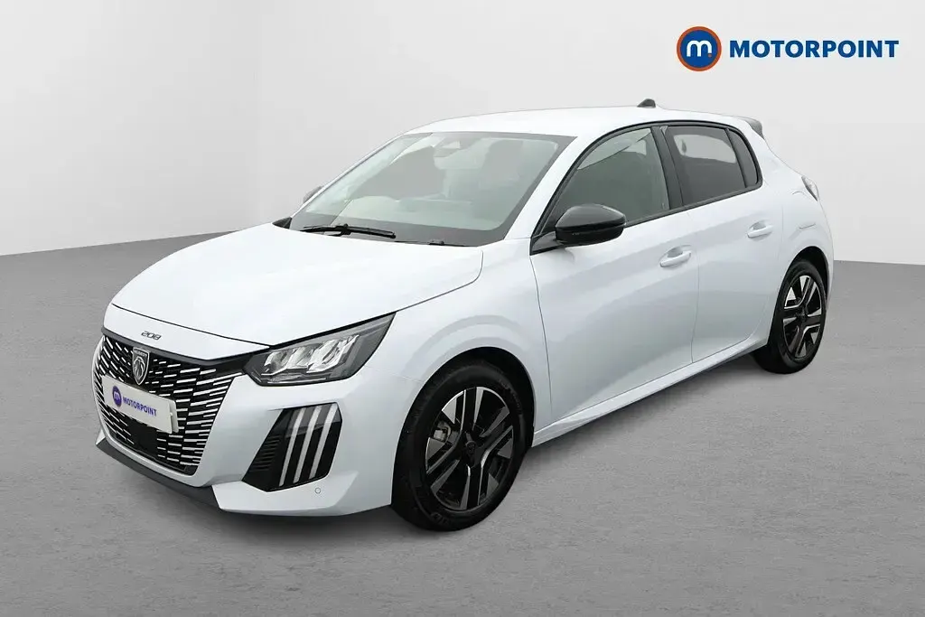 New Peugeot 208 Allure 2026 White Hatchback