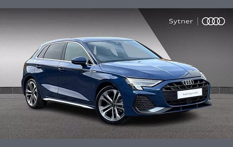 Blue Used 2025 Audi A3 S-Line Hatchback | £30,750 (Expensive) - Image 1/4