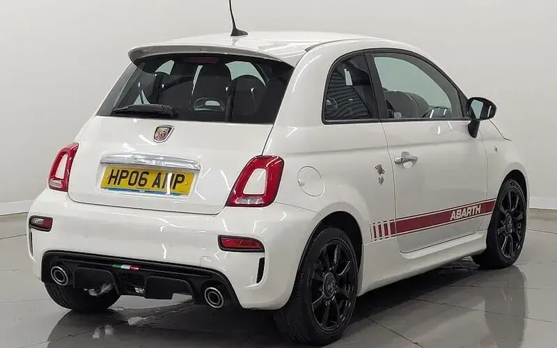 Used Abarth 595 147 HP (108 kW) 2017 White Hatchback