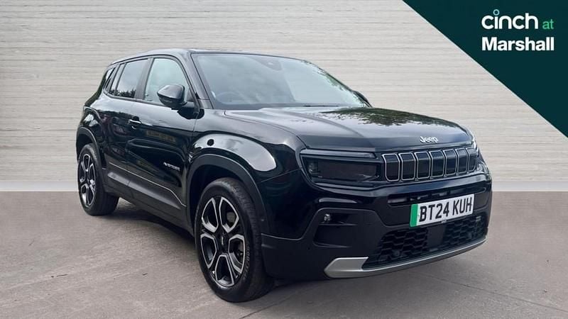 Black Used 2024 Jeep Avenger EV Summit SUV | £18,070 (Fair price) - Image 1/4