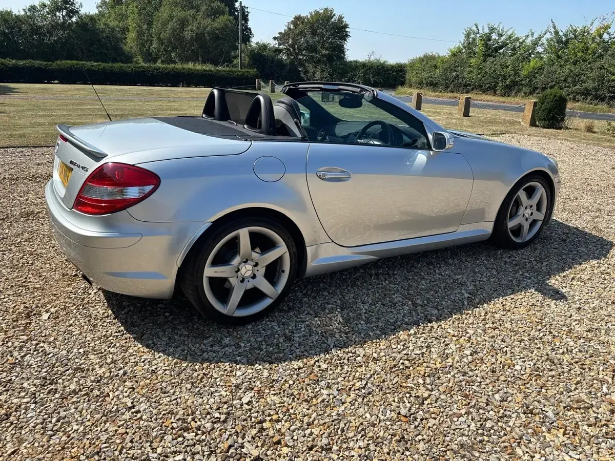 Used Mercedes SLK350 AMG 2004 Silver Cabriolet