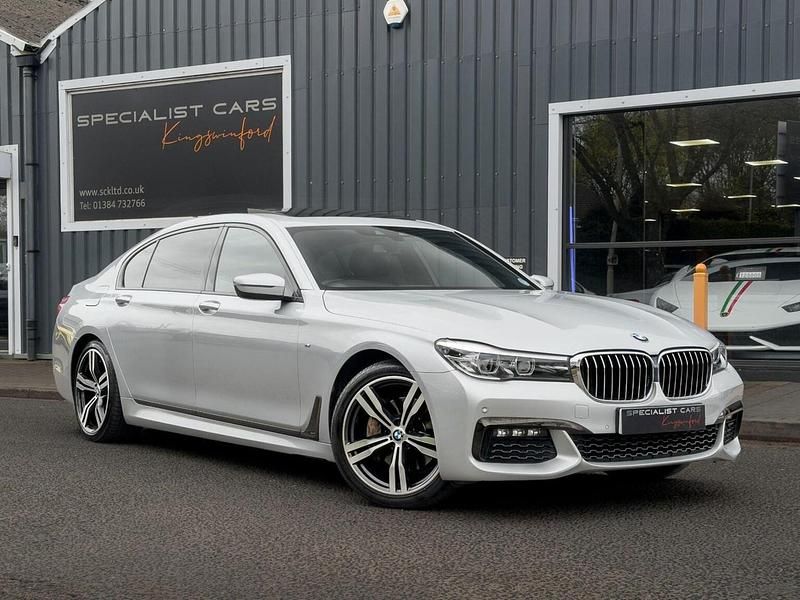 Used BMW 730L M Sport 2018 Silver Sedan