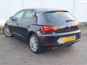 Used Seat Leon XCELLENCE 150 HP (110 kW) 2020 Black Hatchback