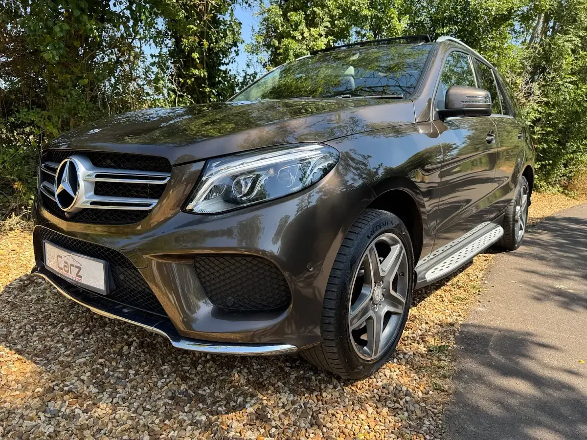 Used Mercedes GLE250 AMG Line Premium 204 HP (150 kW) 2016 Brown SUV
