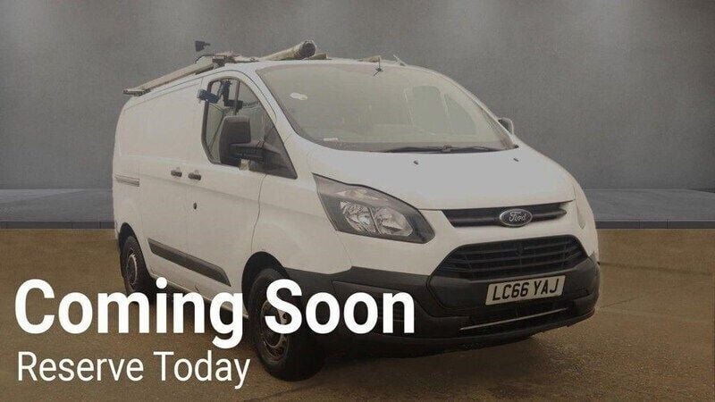 White Used 2016 Ford Transit Custom Van | £8,990 (Super price) - Image 1/2