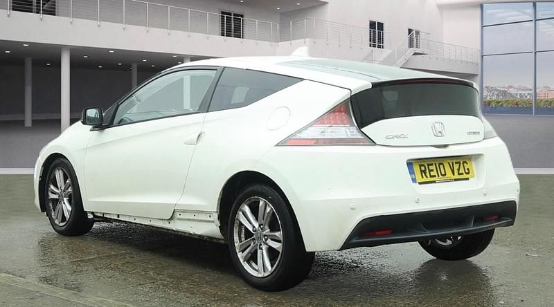 Used Honda CR-Z Hybrid 2010 White Coupe