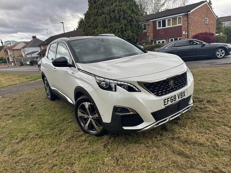 Used Peugeot 3008 GT-line 2019 White SUV