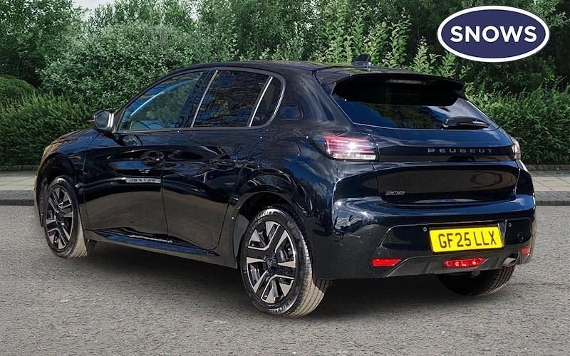 Used Peugeot 208 Allure 101 HP (74 kW) 2025 Black Hatchback