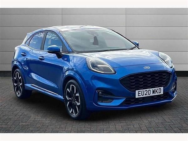 Blue Used 2020 Ford Puma Gen-E ST-Line X SUV | £15,495 - Image 1/2