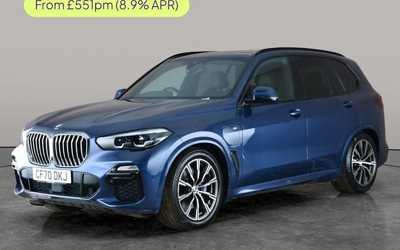 Used BMW X5 M Sport 394 HP (289 kW) 2021 Blue SUV