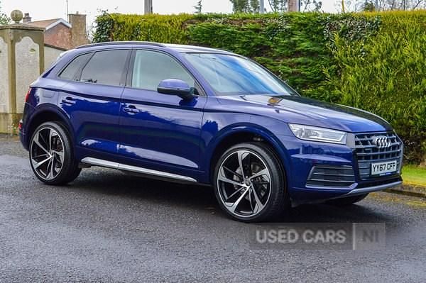 Used Audi Q5 Sport 190 HP (139 kW) 2017 Blue SUV