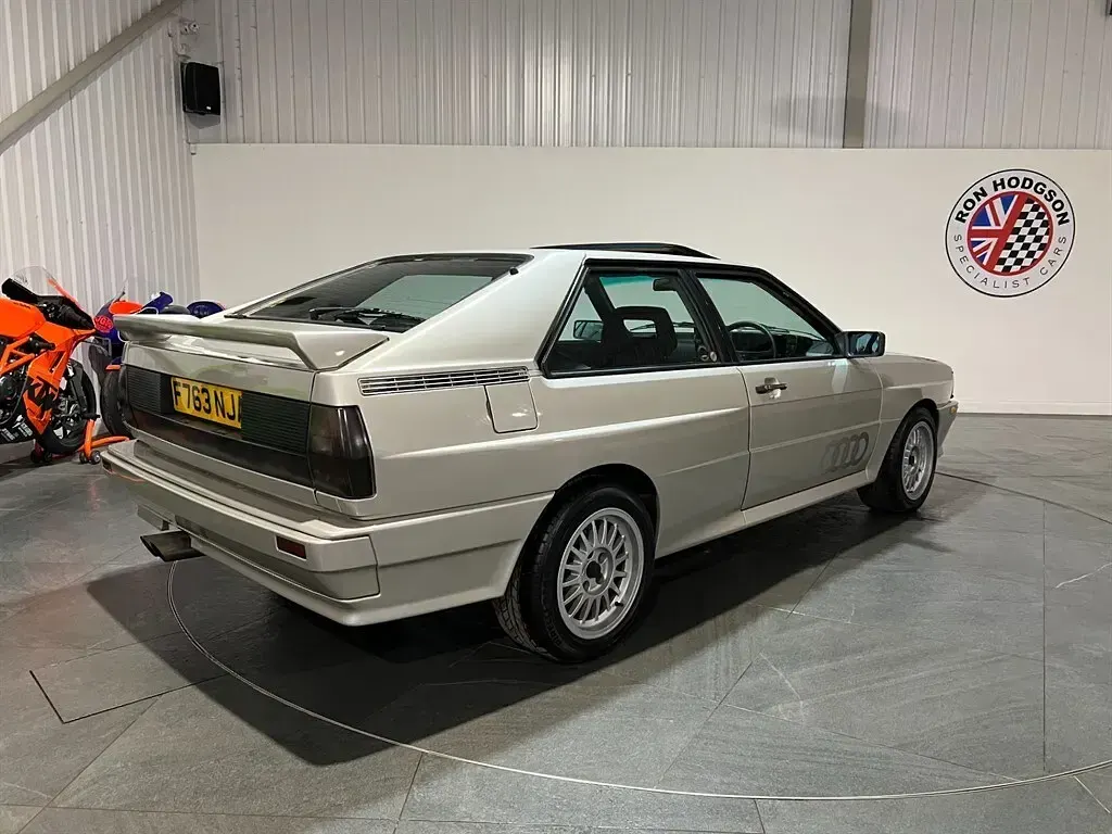 Used Audi Coupé 200 HP (147 kW) 1988 Silver Coupe