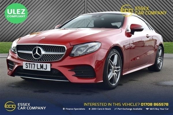 Red Used 2017 Mercedes E220 AMG line Coupe | £19,295 (A bit pricey) - Image 1/1