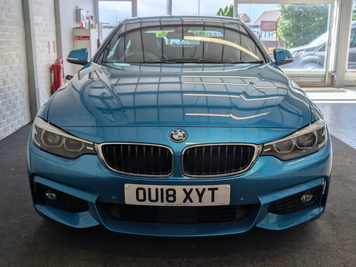 Used BMW 420 M Sport 184 HP (135 kW) 2018 Blue Coupe