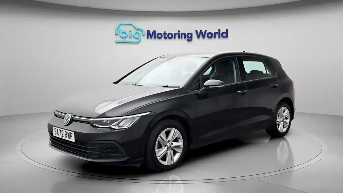 Used VW Golf VIII S 150 HP (110 kW) 2022 Black Hatchback