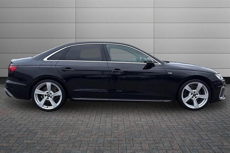 Used Audi A4 S-Line 150 HP (110 kW) 2021 Mythos black Sedan