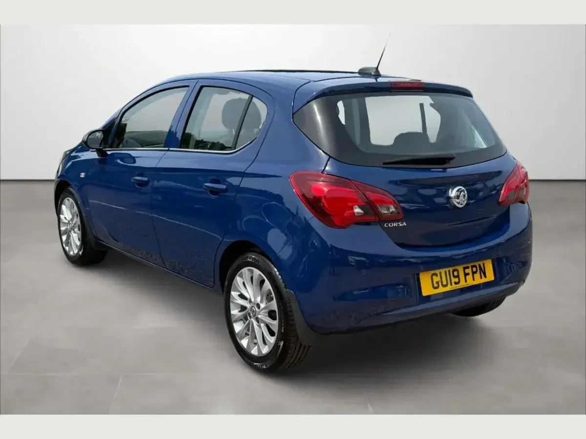 Used Vauxhall Corsa 74 HP (54 kW) 2019 Blue Hatchback