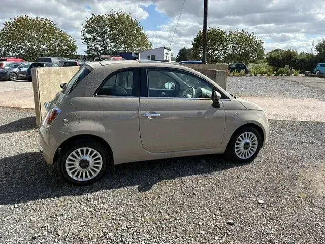 Used Fiat 500 Lounge 69 HP (50 kW) 2014 Beige Hatchback
