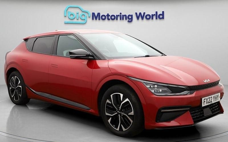 Used Kia EV6 GT-Line 167 kW (228 HP) 2022 Red SUV