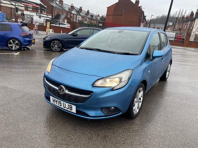 Used Vauxhall Corsa 90 HP (66 kW) 2019 Blue Hatchback