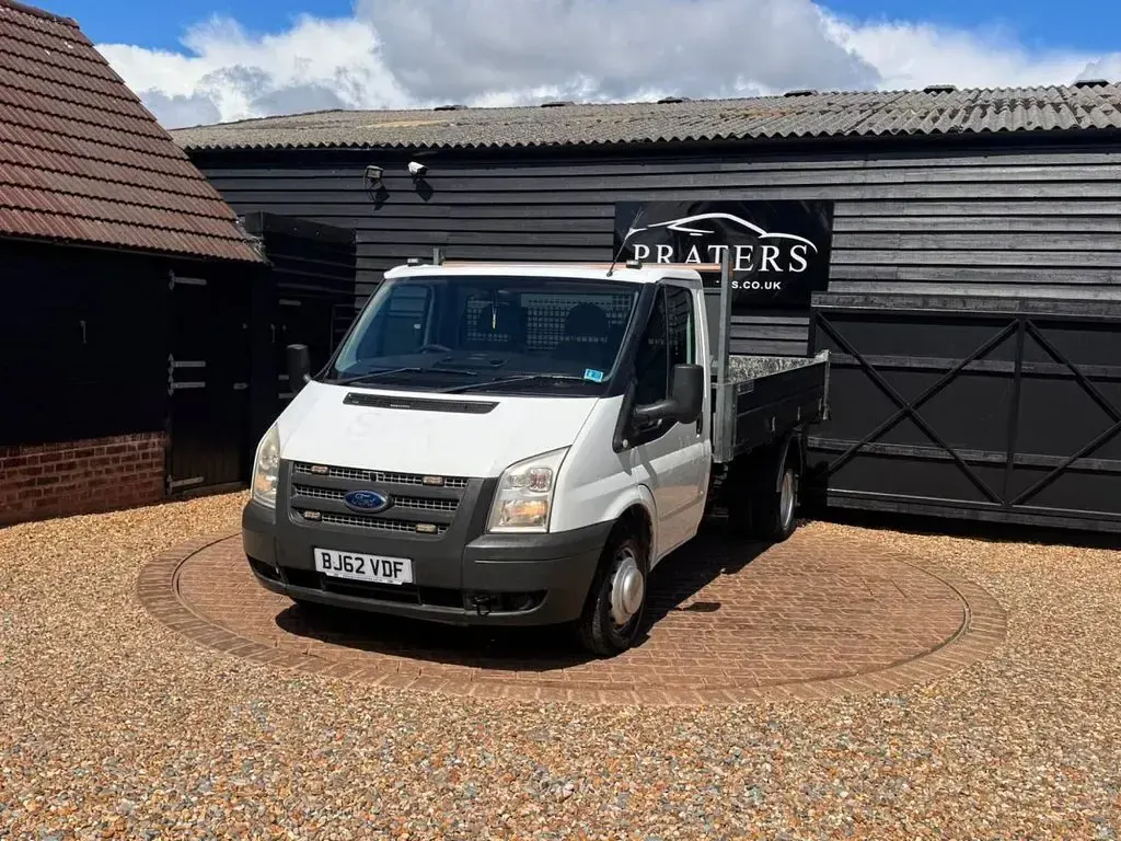 Used Ford Transit 125 HP (91 kW) 2012 White Cabriolet