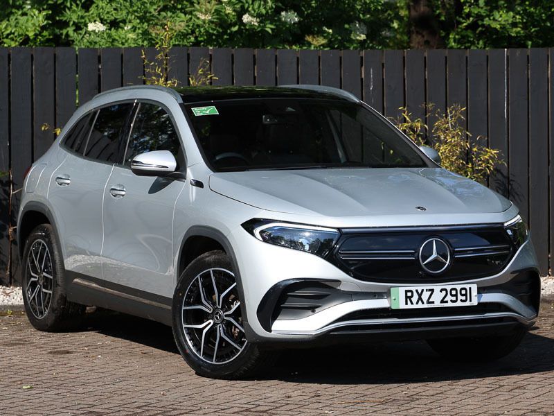 Iridium silver metallic Used 2022 Mercedes EQA350 AMG Line Premium SUV | £27,498 (A bit pricey) - Image 1/4