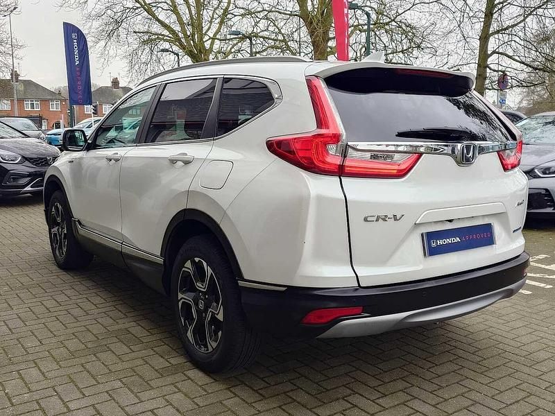 Used Honda CR-V Hybrid 184 HP (135 kW) 2020 White SUV
